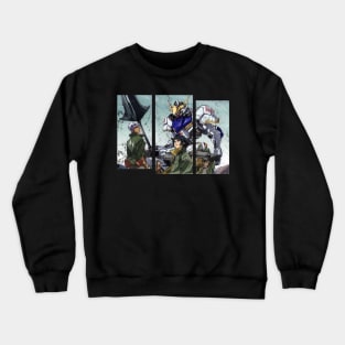 Collage of Tekkadan Team Crewneck Sweatshirt